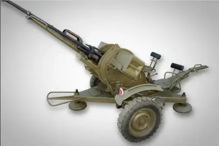 KA-ZU-AR (ZU-23-2) — protiletadlový kanón
