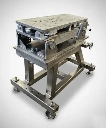 20 mm Shooting Test Stand — stainless steel design.webp