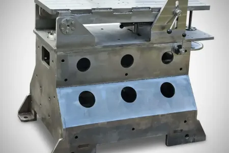 35 mm Shooting Test Stand — stainless steel design